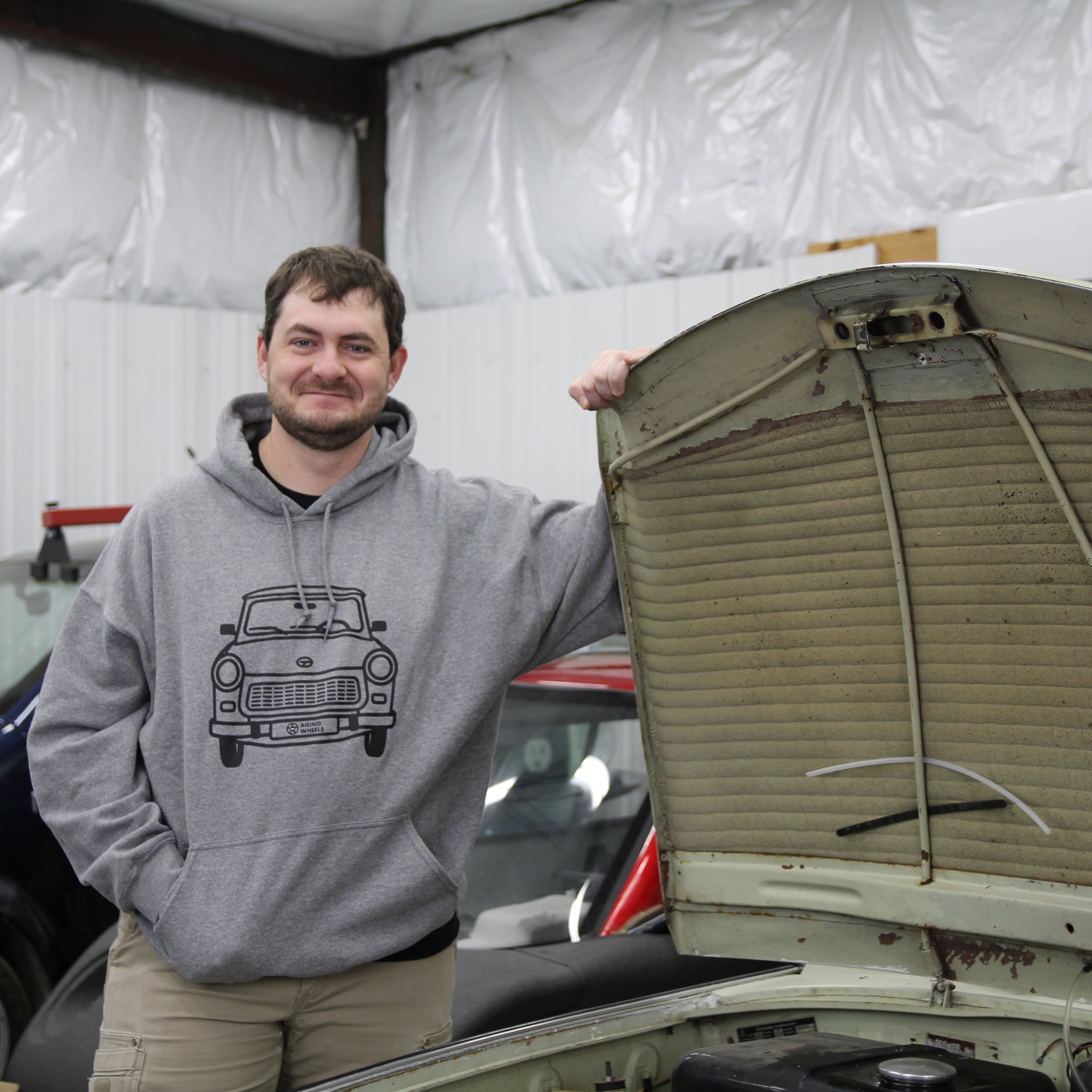 Aging Wheels Pullover Hoodie